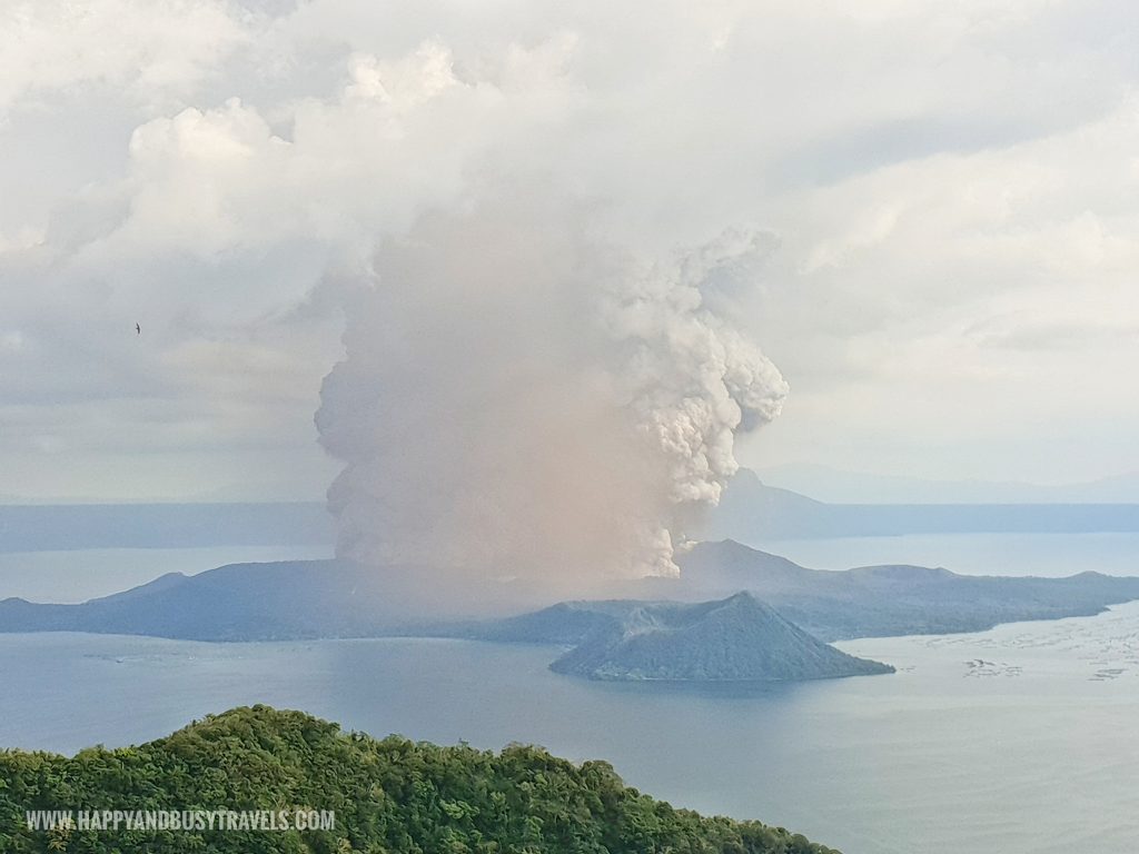Taal Volcano Eruption January 12 2020 experience of Happy and Busy 