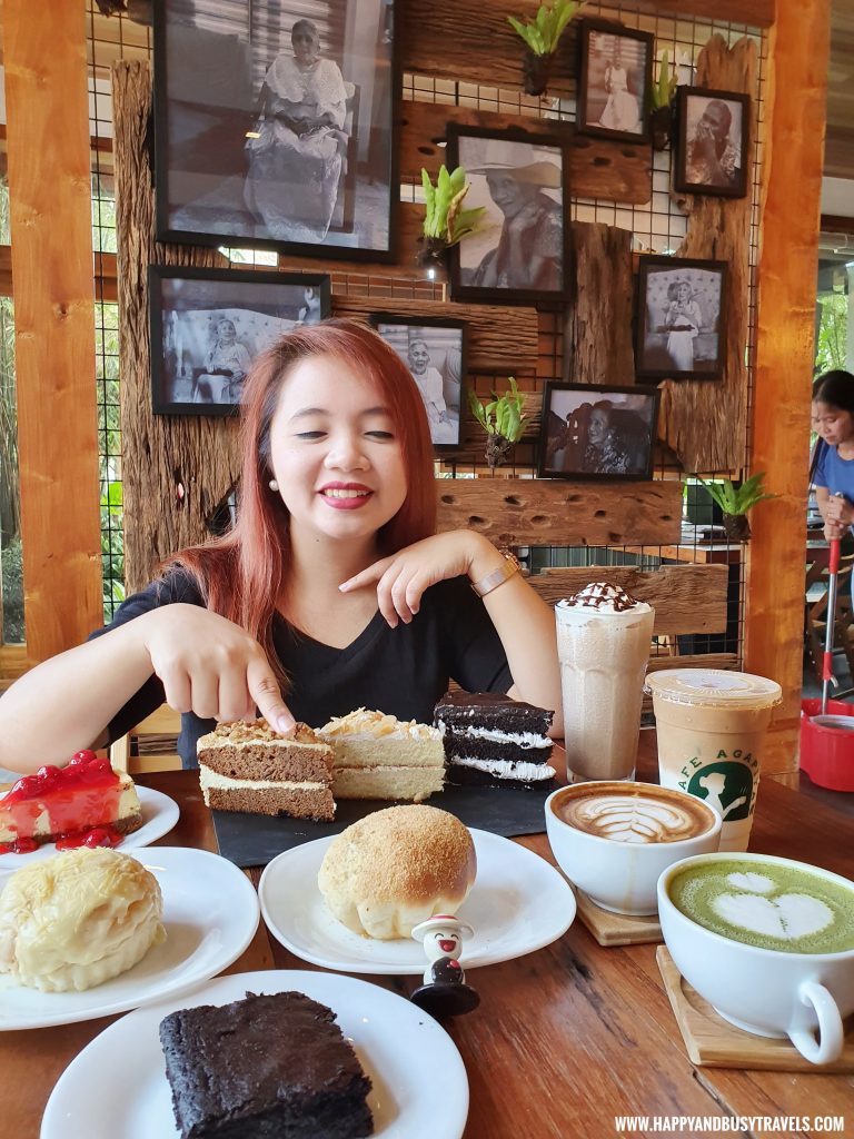 cakes drinks pastries of Cafe Agapita Silang Cavite near Tagaytay Happy and Busy Travels Review