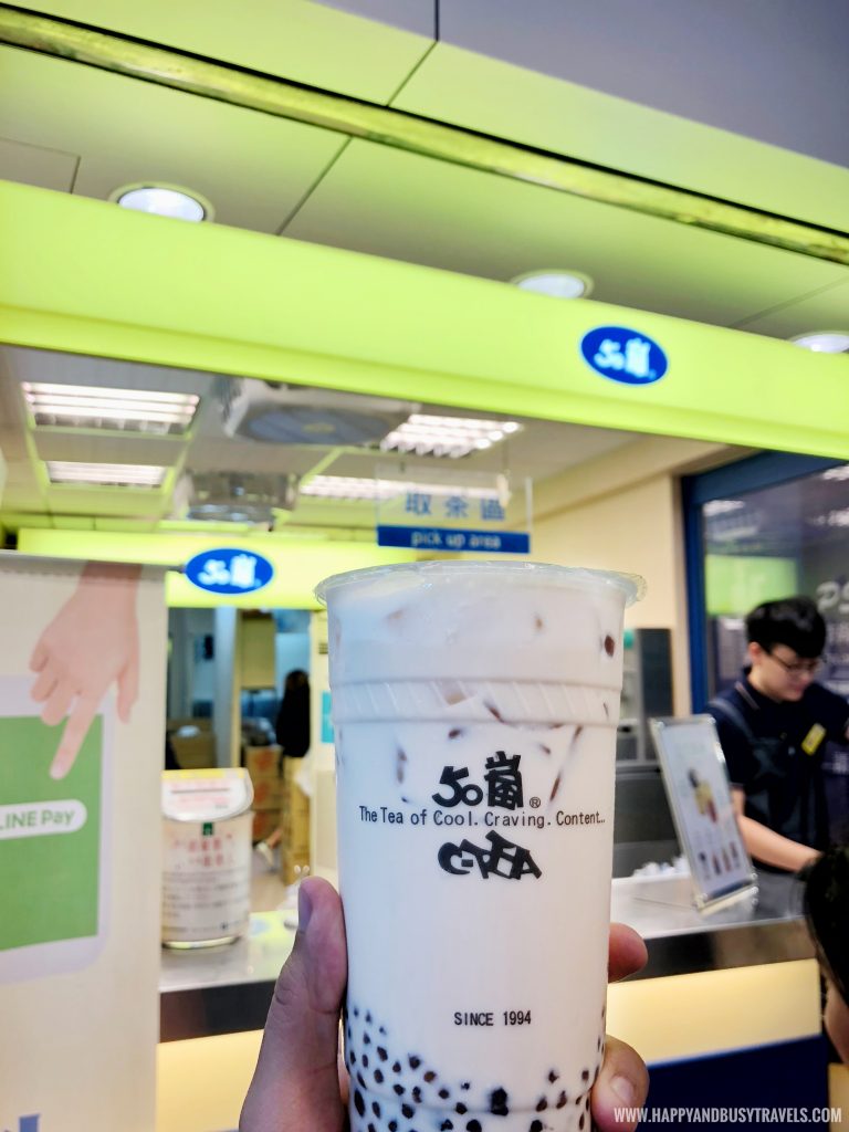 50 Lan (50嵐) Milk Tea - Happy and Busy Travels to Taiwan