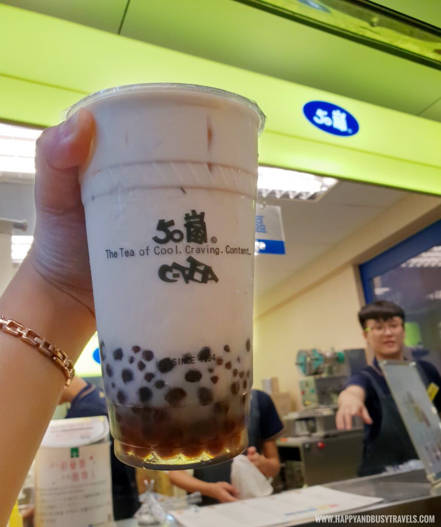 50 Lan (50嵐) Milk Tea - Happy and Busy Travels to Taiwan