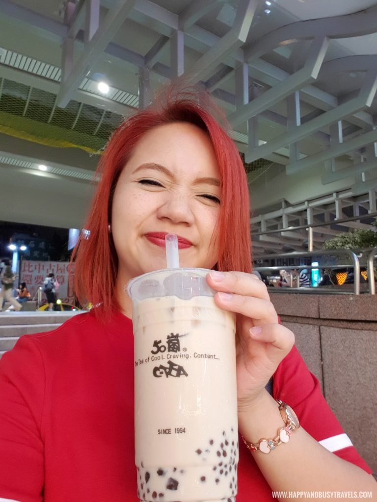 50 Lan (50嵐) Milk Tea - Happy and Busy Travels to Taiwan