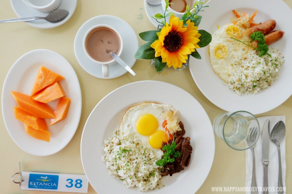 Breakfast Estancia Resort Hotel Happy and Busy Travels to Tagaytay