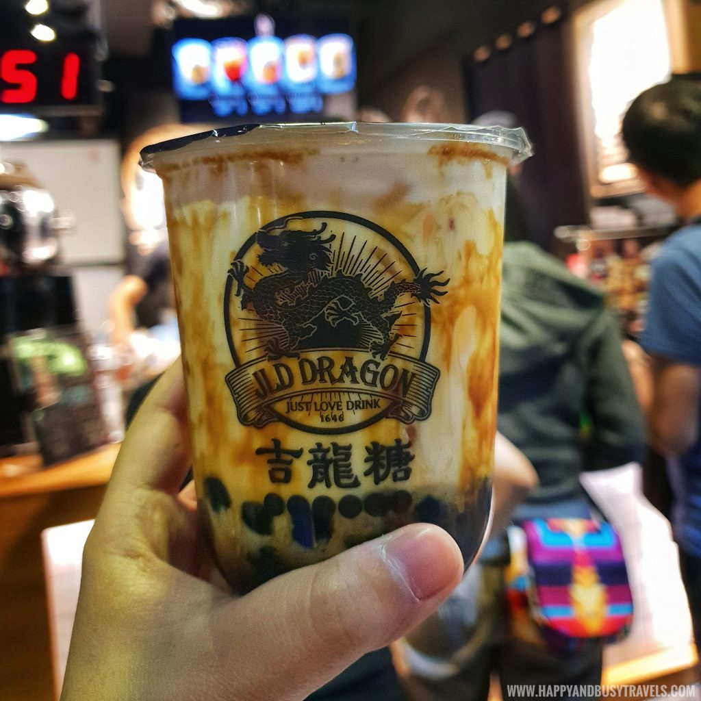Just Love Drink JLD Dragon Milk Tea Taiwan Happy and Busy Travels review