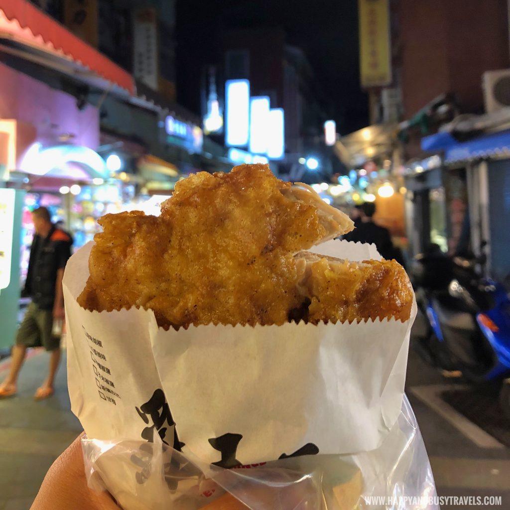 chicken pie Shilin Night Market Food Trip Happy and Busy Travels to Taiwan