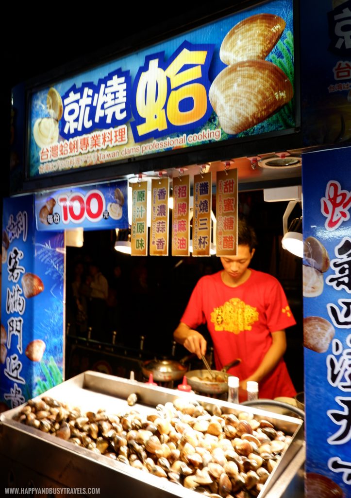 clams Shilin Night Market Food Trip Happy and Busy Travels to Taiwan
