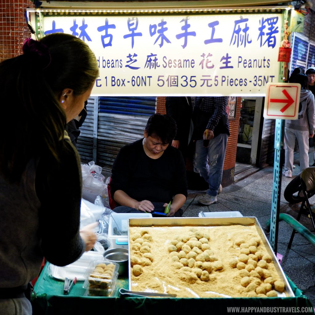 Sesame Balls Shilin Night Market Food Trip Happy and Busy Travels to Taiwan