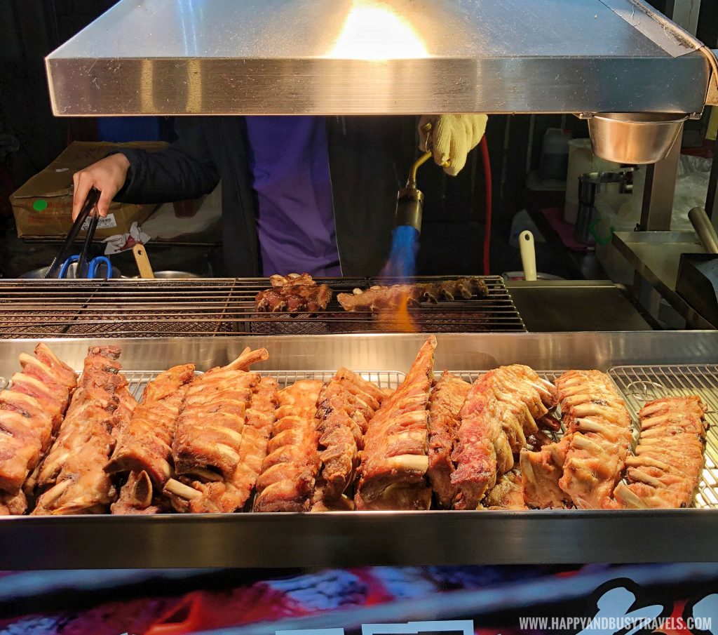 baby back ribs Shilin Night Market Food Trip Happy and Busy Travels to Taiwan