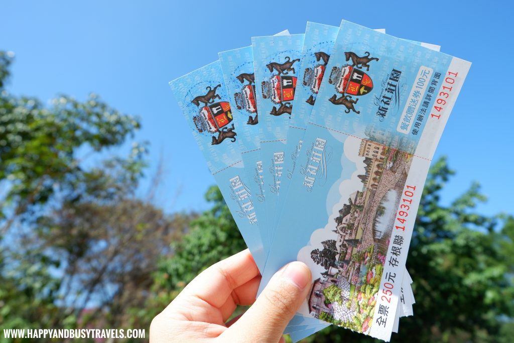 tickets to Xinshe Castle Summit Resort Taichung Happy and Busy Travels to Taiwan