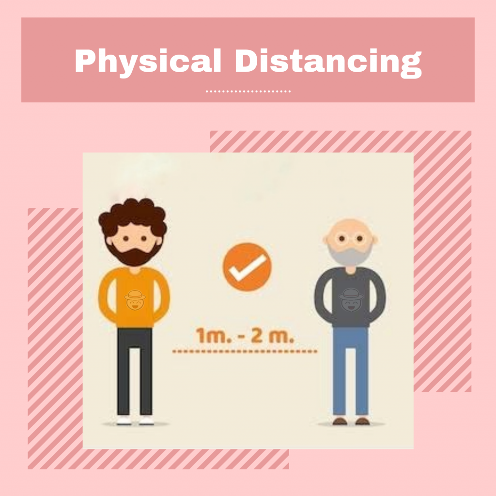 New Normal in Accommodations - physical distancing - Happy and Busy Travels