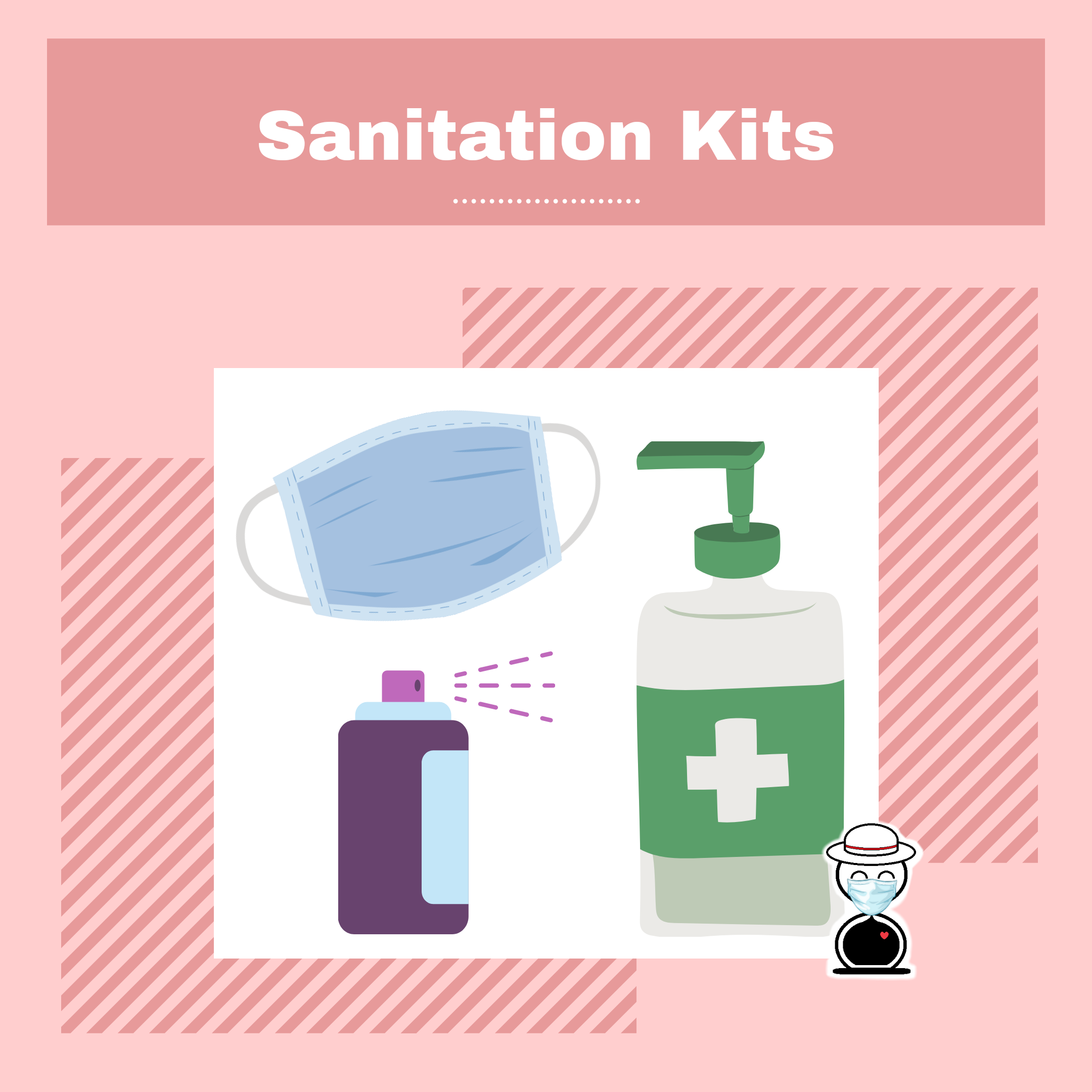 New Normal in Accommodations - sanitation kits - Happy and Busy Travels