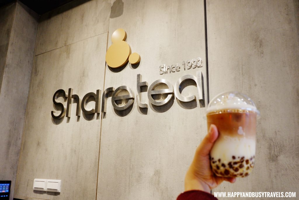 Sharetea Milk Tea - Happy and Busy Travels to Taiwan