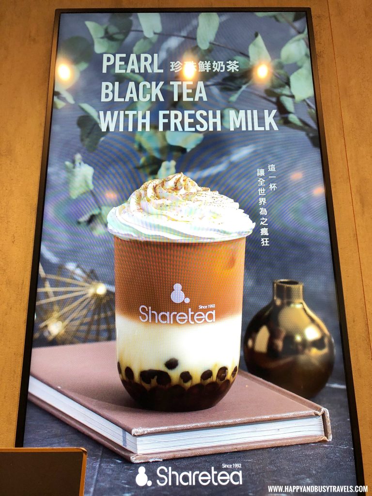 Sharetea Milk Tea - Happy and Busy Travels to Taiwan