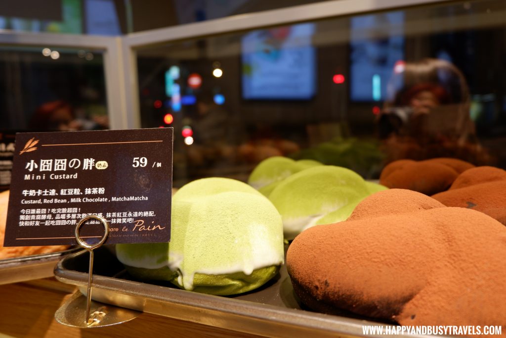 Mini Matcha buns Sharetea Milk Tea - Happy and Busy Travels to Taiwan