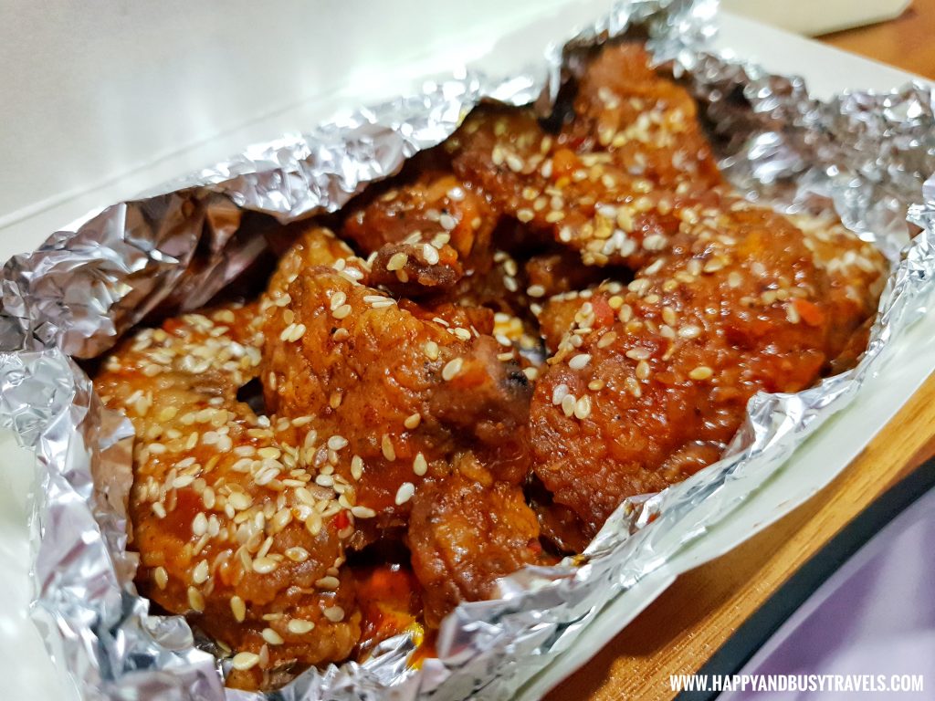 Chick A Minute Spicy Korean - Chicken Wings home delivery service in Cavite - Happy and Busy Travels