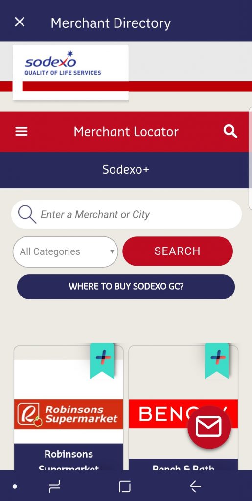 Sodexo Application How to use - Happy and Busy Travels