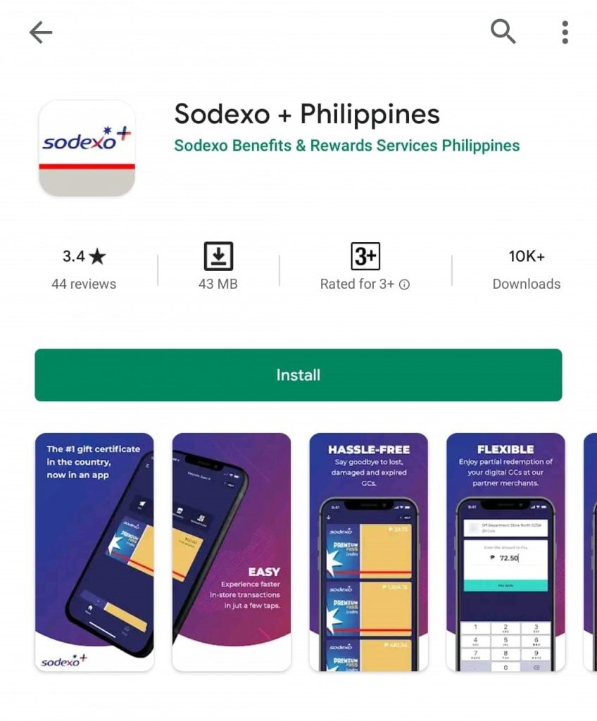 Sodexo Application How to use - Happy and Busy Travels