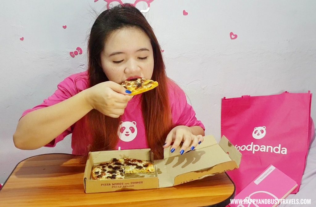 Foodpanda now in Cavite pizza wings and things Happy and Busy Travels Review