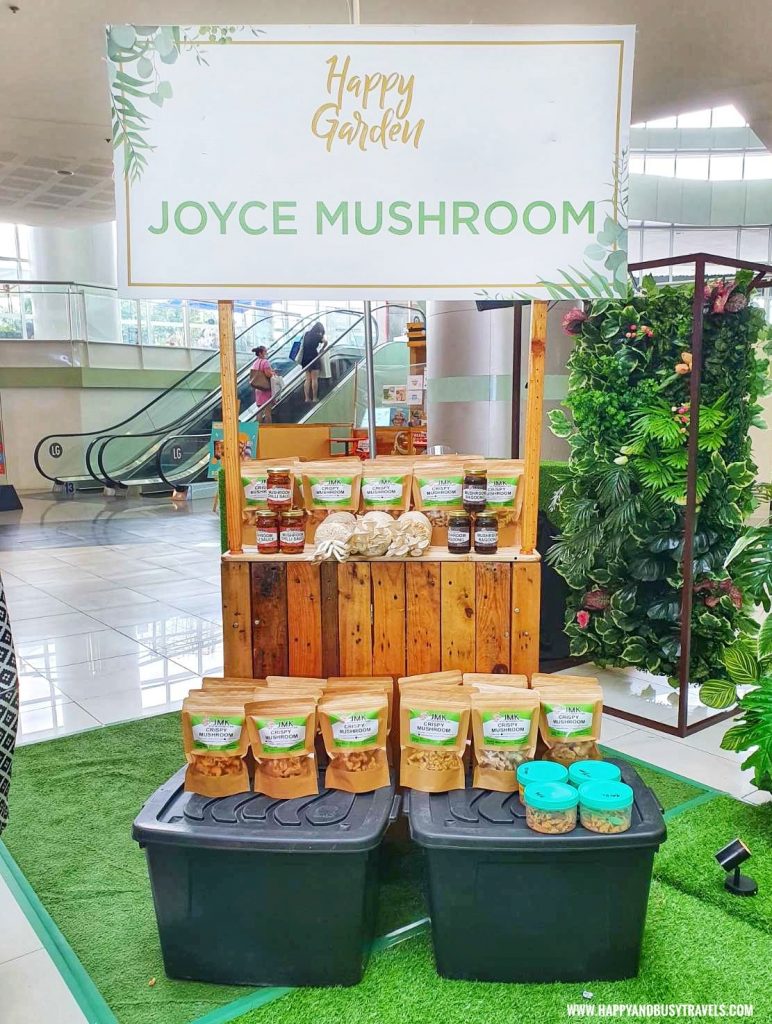 joyce mushroom kitchen Happy Garden SM Dasmarinas Cavite Plantito plantita plants expo and fresh produce happy and busy travels experience