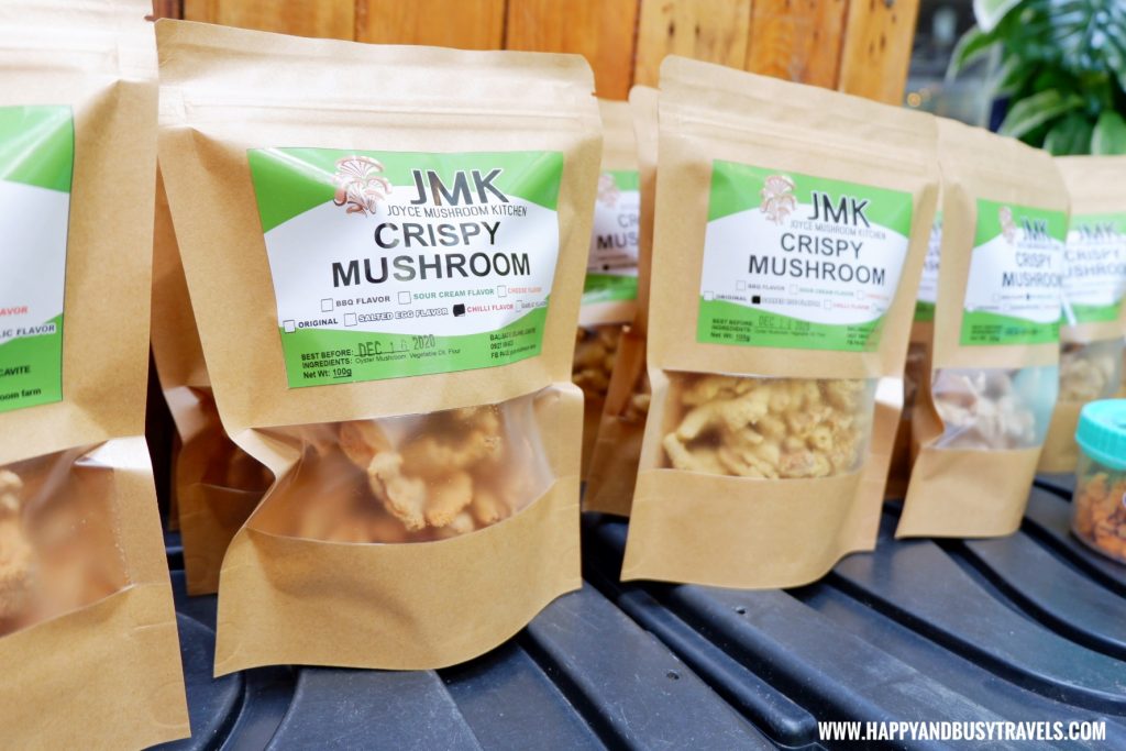 crispy mushroom joyce mushroom kitchen Happy Garden SM Dasmarinas Cavite Plantito plantita plants expo and fresh produce happy and busy travels experience