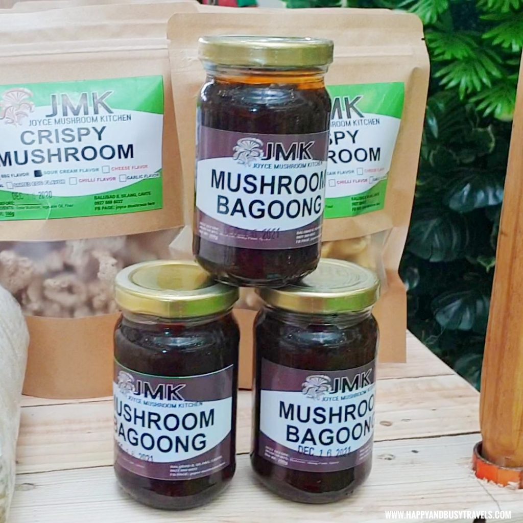 mushroom bagoong joyce mushroom kitchen Happy Garden SM Dasmarinas Cavite Plantito plantita plants expo and fresh produce happy and busy travels experience