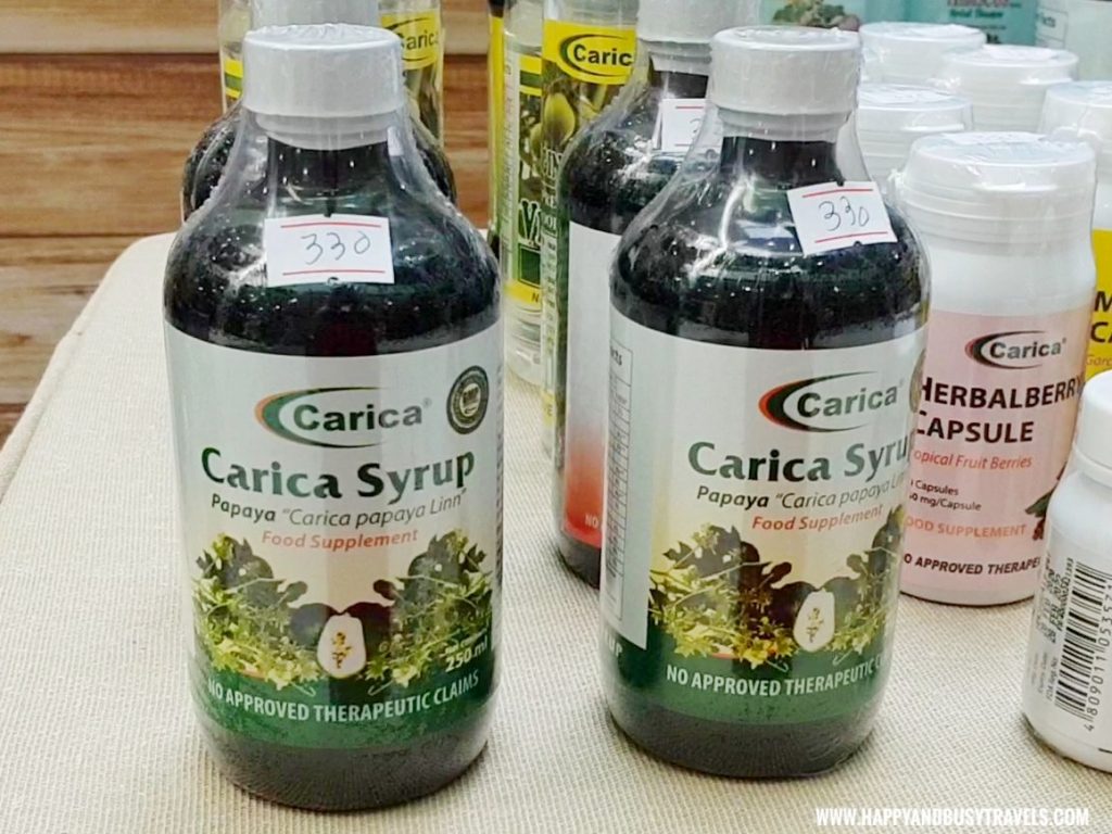 carica syrup carica herbal health products SM Dasmarinas Cavite Plantito plantita plants expo and fresh produce happy and busy travels experience