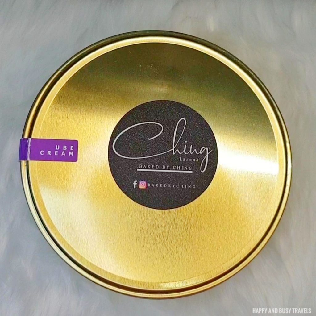 Baked by Ching - Ube Cream Cake - Happy and Busy Travels Review