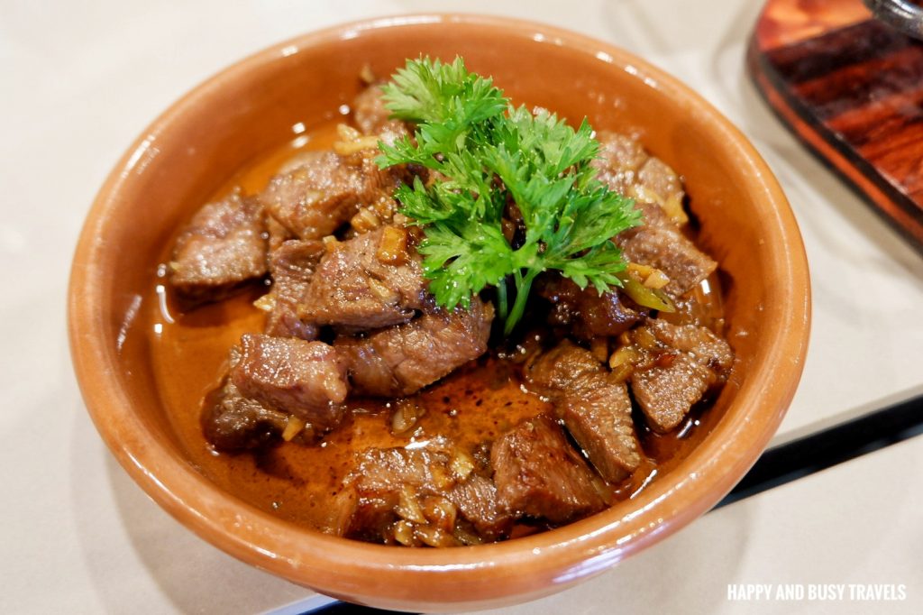 wagyu beef salpicao Galli Spanish Restaurant Tagaytay - Happy and Busy Travels Review