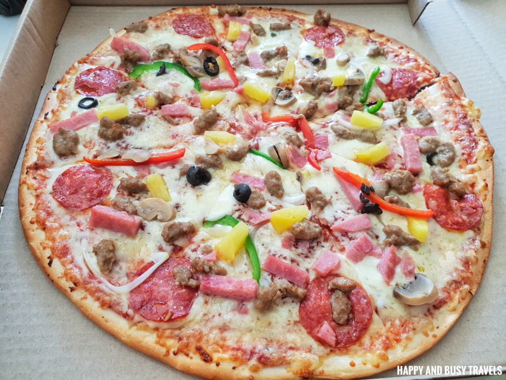 Pizzas of the World Molino Bacoor 28 - Classic Italian Pizza - Happy and Busy Travels Review