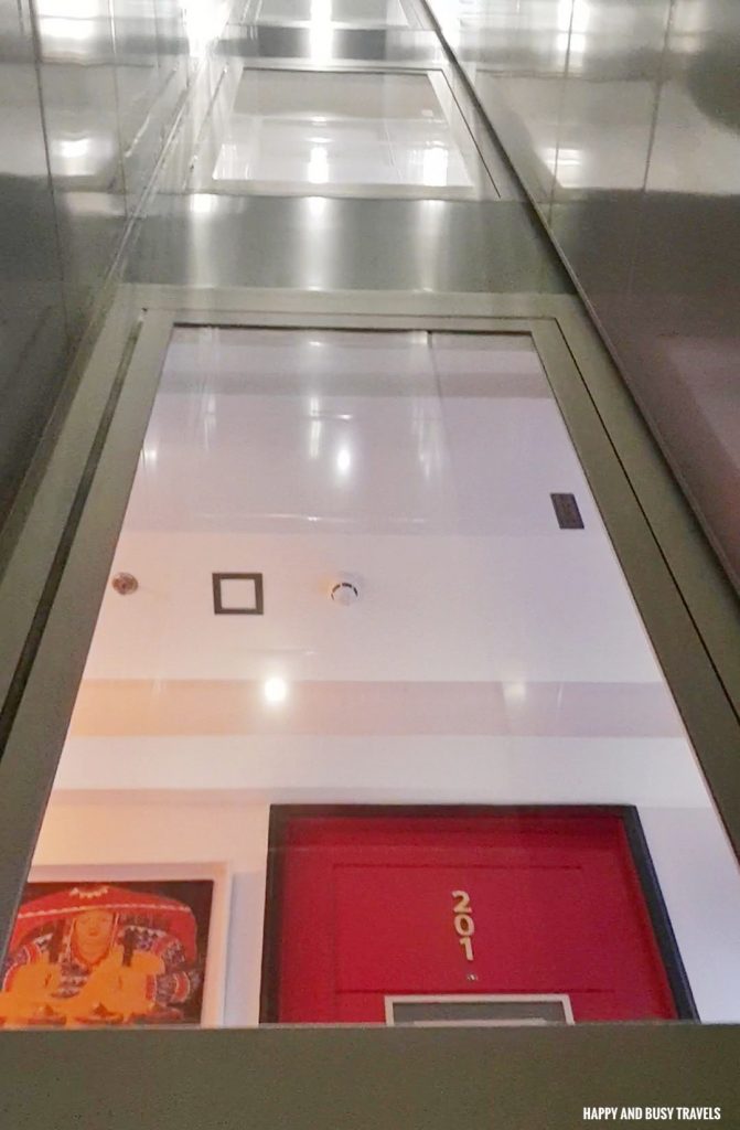 Cool elevator Unwnd Lux Hostel Poblacion Makati - Happy and Busy Travels review