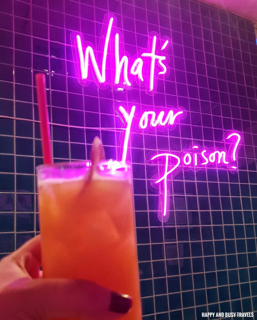 WYP Restaurant What's your poison Poblacion Makati - Happy and Busy Travels