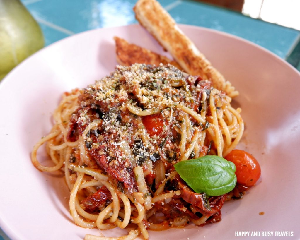 Tomato Basil and Herb Pasta Brick Wood Fire Bistro Ph tex mex restaurant Happy and Busy Travels to Tanza Cavite
