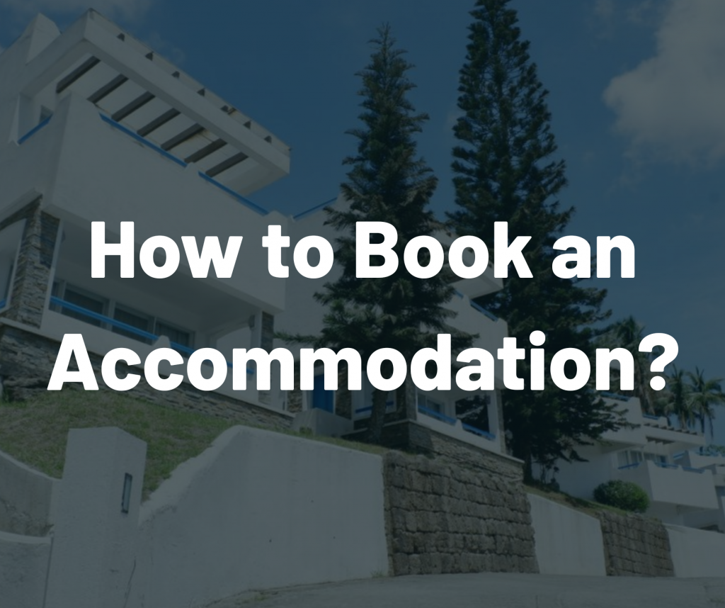 How to Book an Accommodation resort hotel