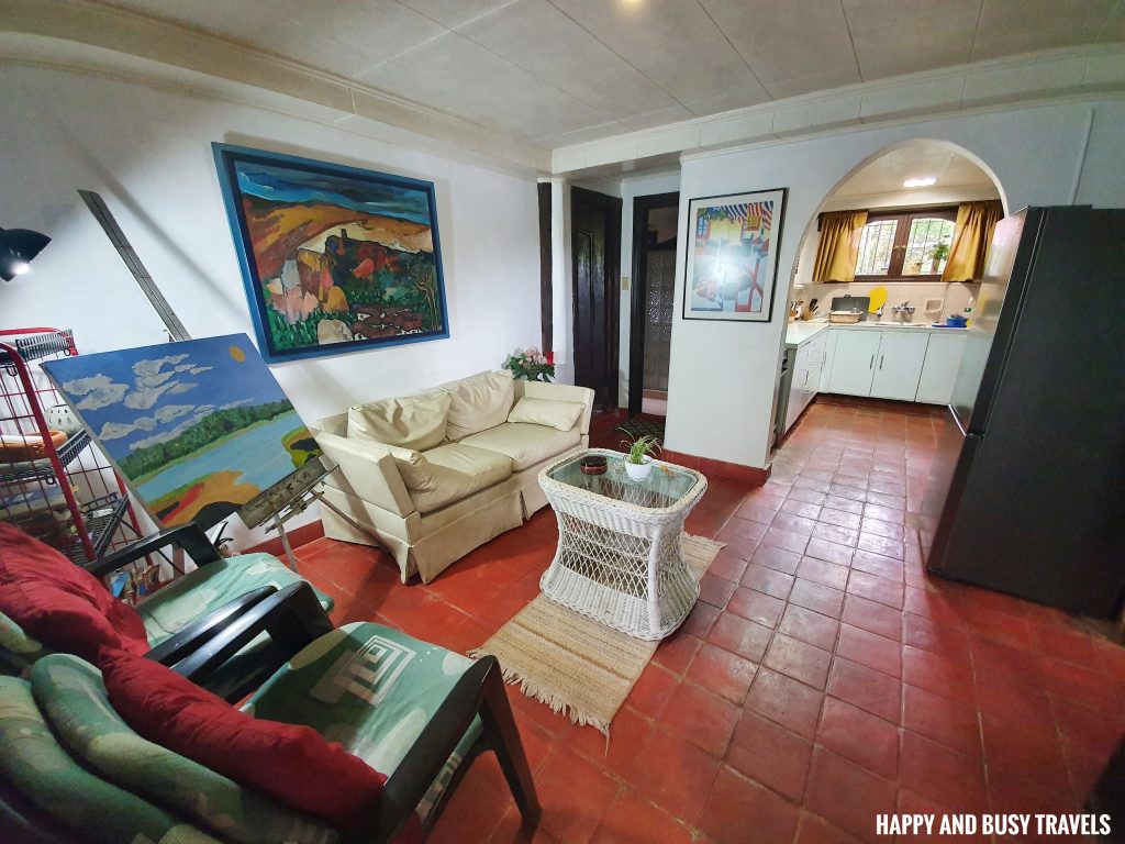 first floor living room Julian's Julians Island Lodge - Happy and Busy Travels to Cavinti Laguna