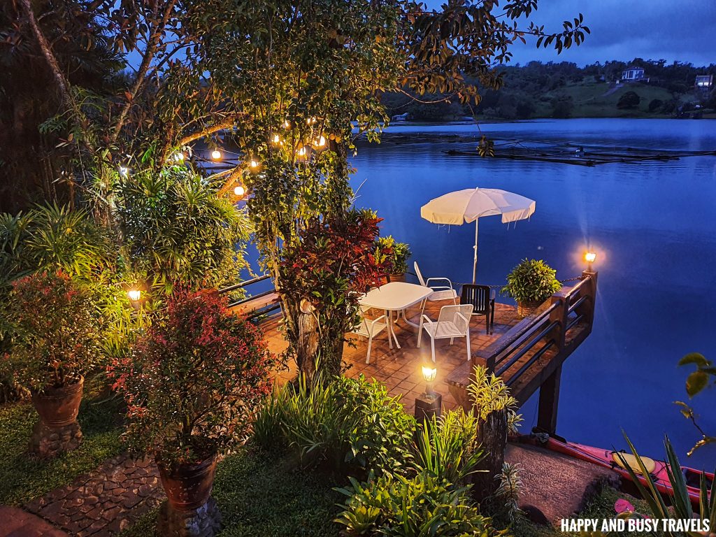 veranda at night Julian's Julians Island Lodge - Happy and Busy Travels to Cavinti Laguna