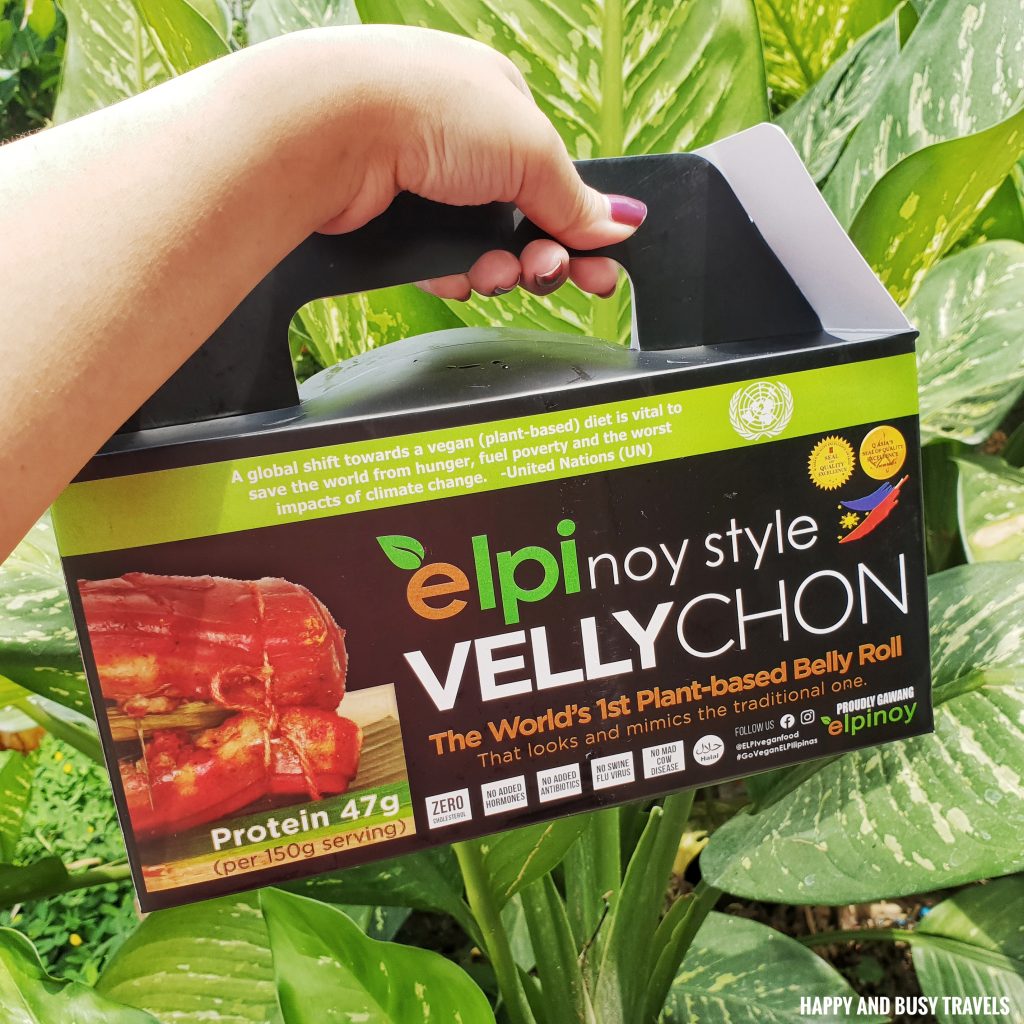 Elpinoy Style Vellychon Vegan Lechon Pork Belly Happy and Busy Travels review