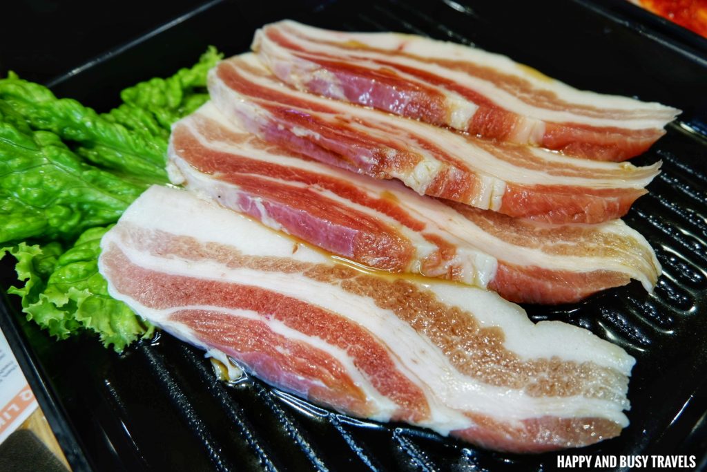 Jin Joo Korean Grill pork samgyupsal - Happy and Busy Travels