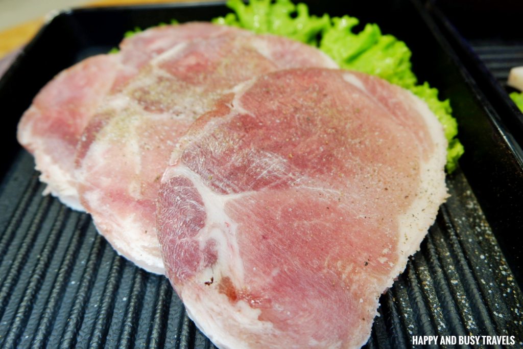pork moksal Jin Joo Korean Grill - Happy and Busy Travels