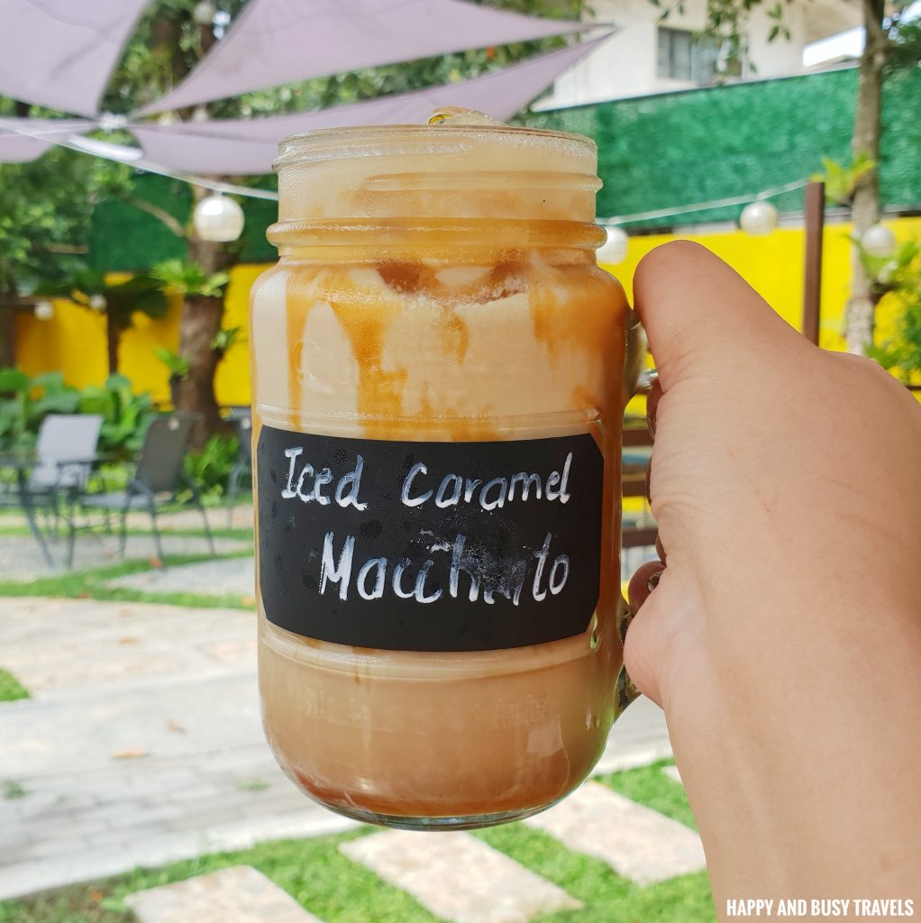 Iced Caramel MAchiato Marcus Cafe Villa Jovita - Happy and Busy Travels to Silang