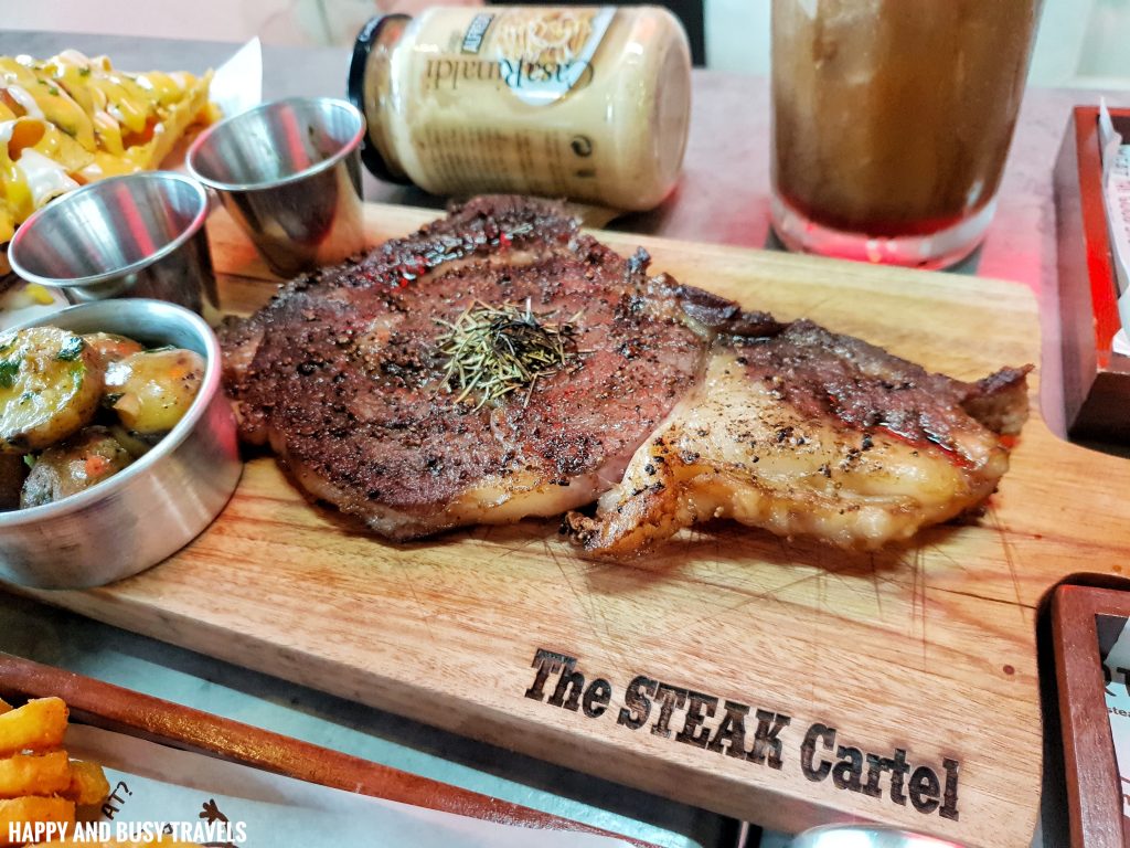 USDA Ribeye Steak The Steak Cartel Calamba Laguna - Happy and Busy Travels