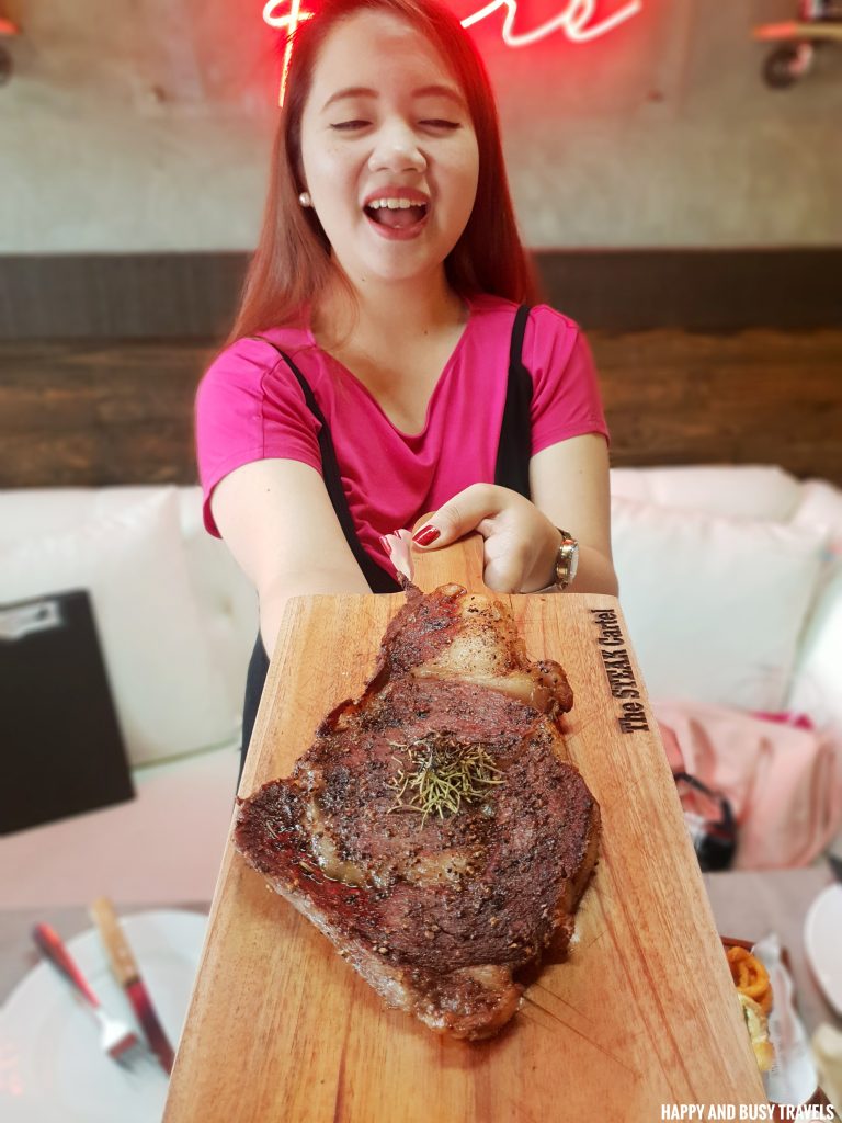 USDA Ribeye Steak The Steak Cartel Calamba Laguna - Happy and Busy Travels