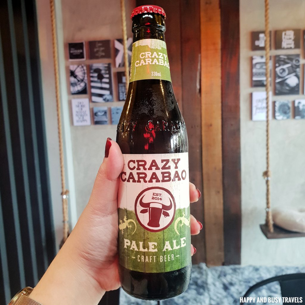 Crazy Carabao Pale Ale Craft Beer The Steak Cartel Calamba Laguna - Happy and Busy Travels