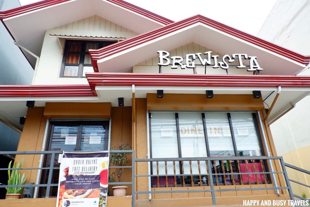 Brewista Cafe Lipa - Happy and Busy Travels Batangas