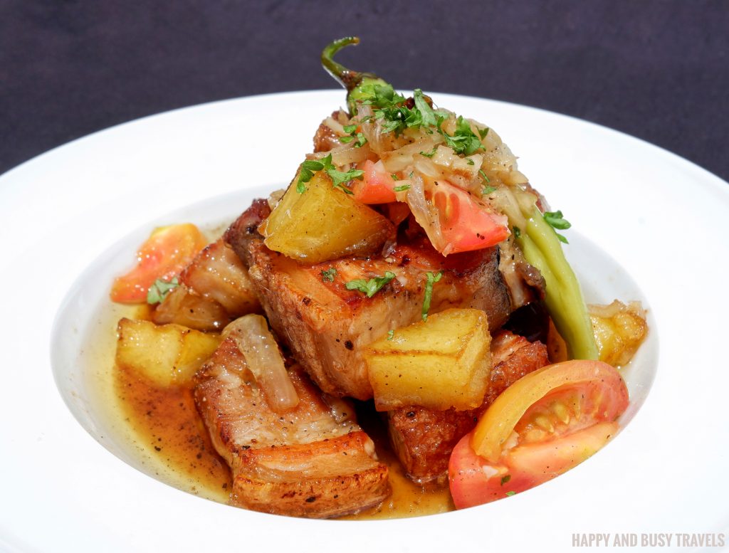 Adobo sa Puti Guadas Bistro - Happy and Busy Travels Where to eat in Tagaytay