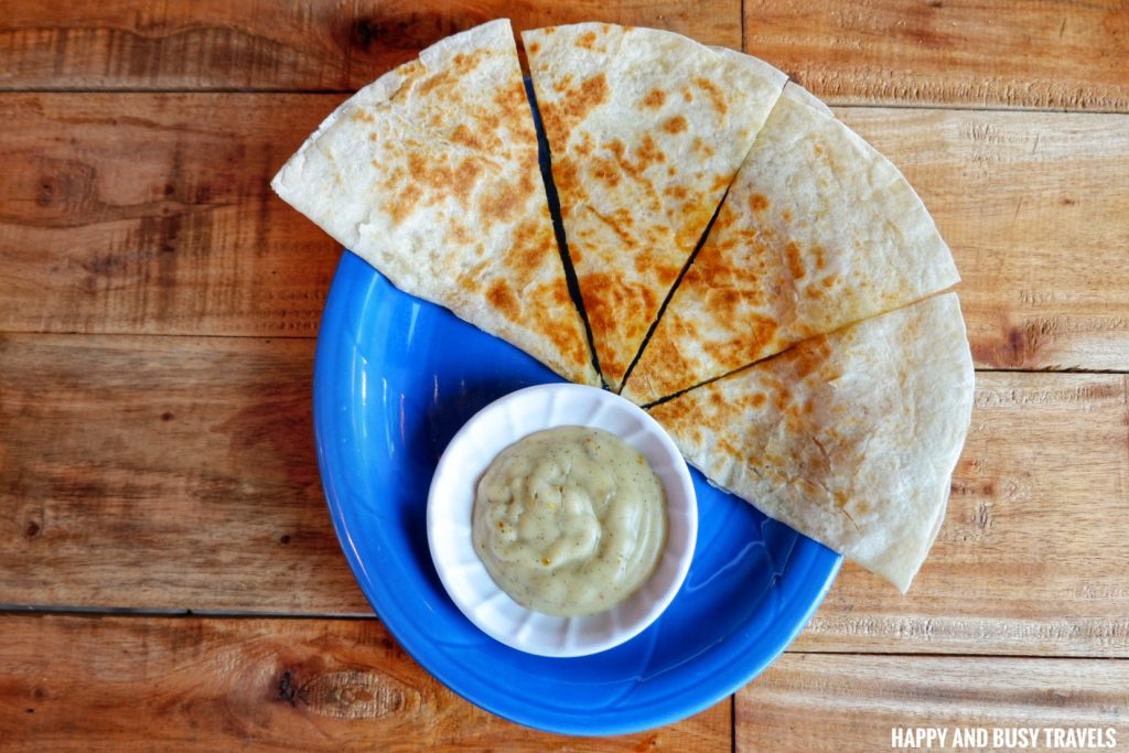 Quesadilla De Queso Jump Off Bar and Grill Ph - Happy and Busy Travels to Cavite