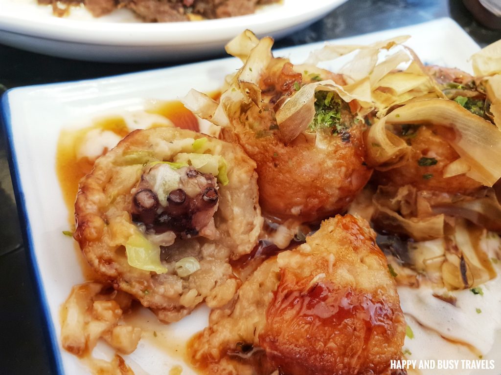 Octopus takoyaki AndrewZ Cafe - Happy and Busy Travels Silang Cavite Where to eat in Cavite