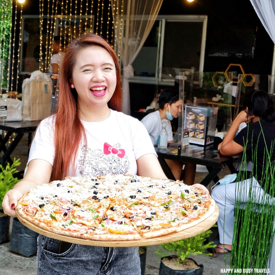 giant pizza Massa Pizza Dasmarinas Cavite - Happy and Busy Travels where to eat in dasmarinas cavite