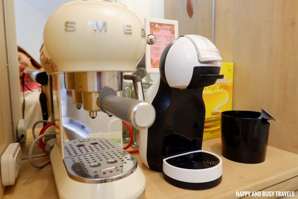 coffee makers honesty Korean store Rafanya Sanctuary - Happy and Busy Travels Where to stay in Tagaytay Condo Unit Wellington Courtyard