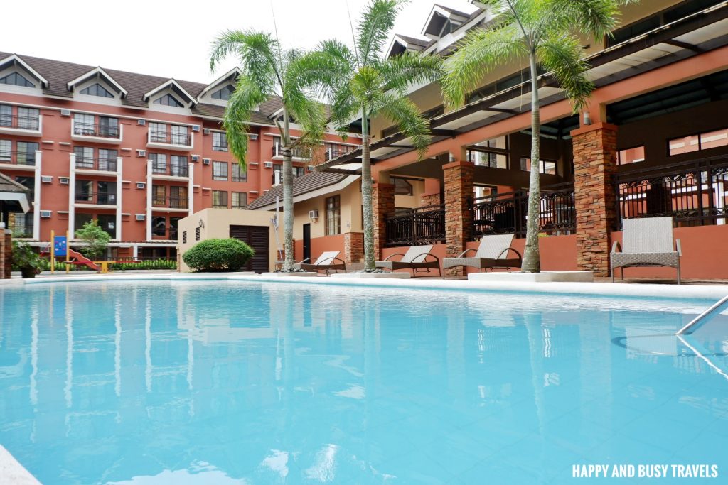 swimming pool Rafanya Sanctuary - Happy and Busy Travels Where to stay in Tagaytay Condo Unit Wellington Courtyard