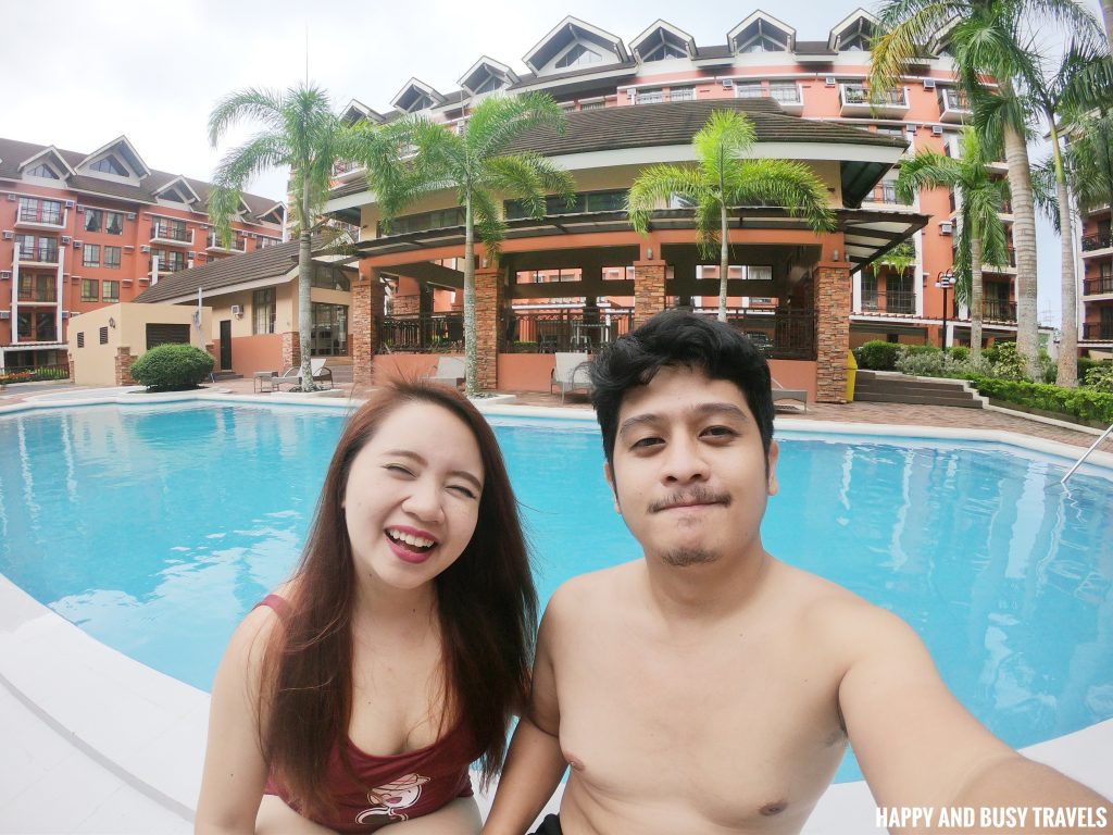 swimming pool Rafanya Sanctuary - Happy and Busy Travels Where to stay in Tagaytay Condo Unit Wellington Courtyard