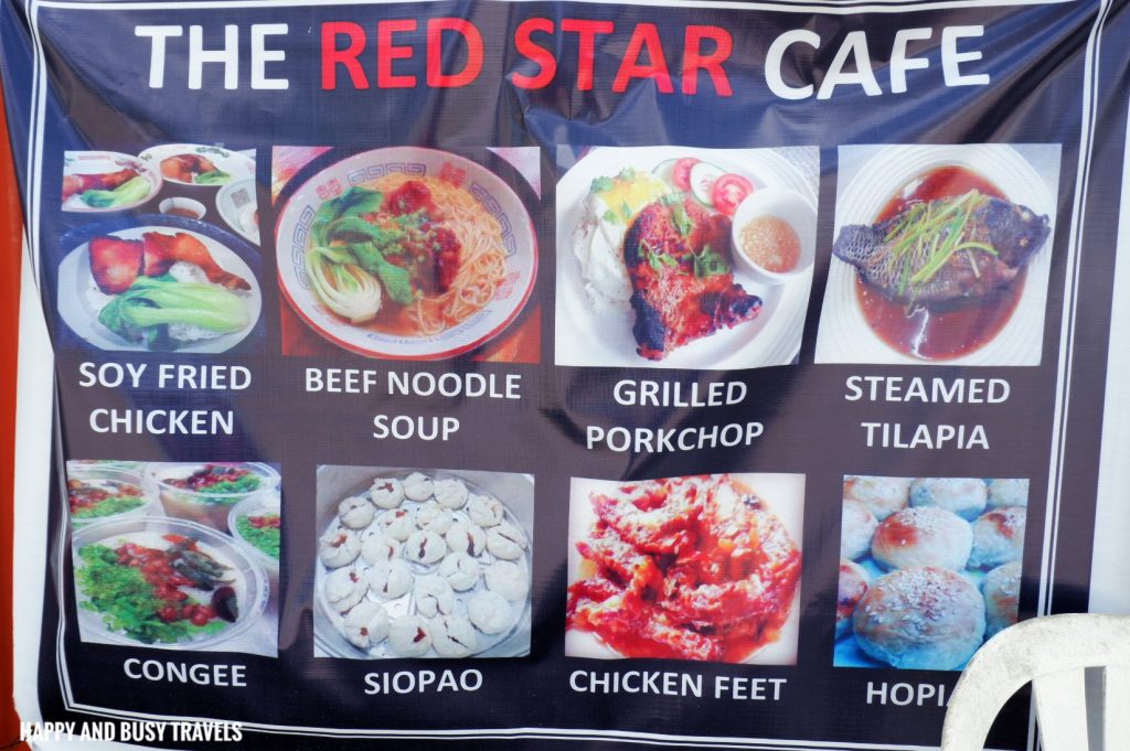 menu The Red Star Cafe Tagaytay - Happy and Busy Travels